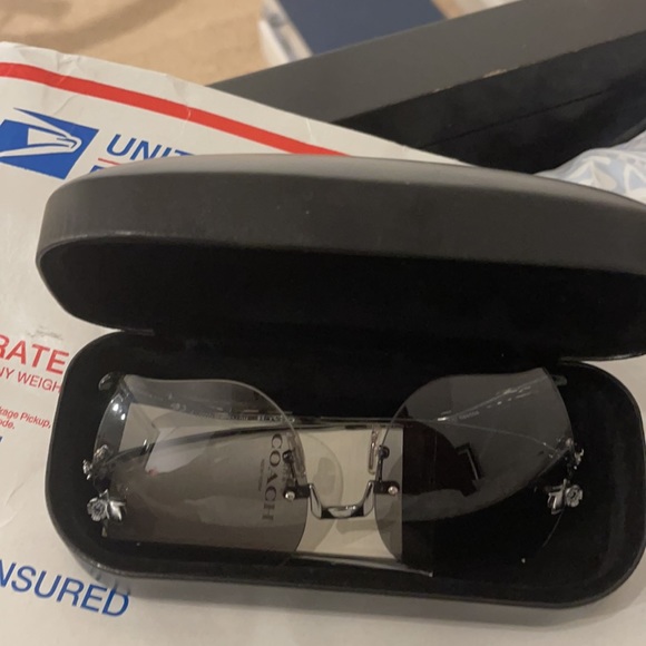 Grey coach sunglasses